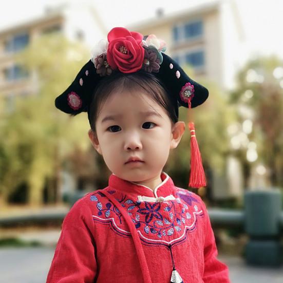 Girl Flower Tassel Hair Hoop Cosplay Princess Headwear Chinese Ancient Hairband