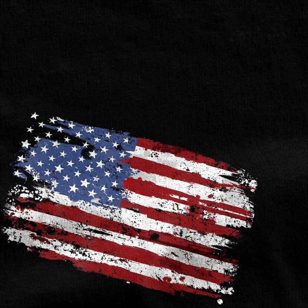 Steagul American SUA Statele Unite ale Americii SUA 4 Iulie Tricou Tricouri de Vară Tricou de Bumbac Pentru Bărbați Mânecă Scurtă