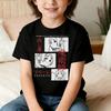 Funny Sousou No Frieren 2026 Men  Kids Round Collar Pure Cotton T Shirt Japanese Anime Short Sleeve Tees Birthday Present Tops