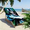 Blue Exorcist 2D Flat Print Beach Towel, Large Soft Quick Dry Towel for Beach Camping SwimmingFSTJ261012376