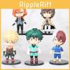 My Hero Academia Action Figure Collectible Pvc Model 10cm Set Of 5 Colorful Characters