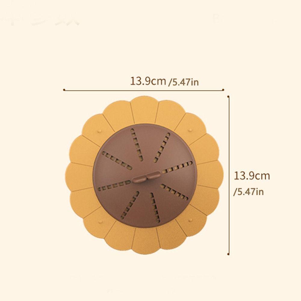 Hair Catcher Floor Drain Cover Deodorant Drain Plug Anti-clogging Sink Filters  Toilet