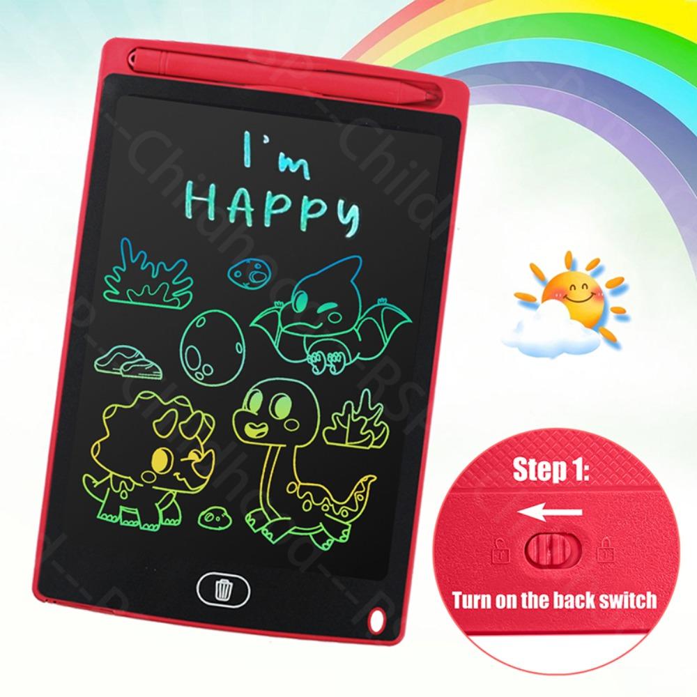 8.5 Inch LCD Writing Tablet Reusable Magic Drawing Board with Stylus Erasable Doodle Pad Toys For Kids 3-8 Years Girls Boys Christmas Birthday gifts