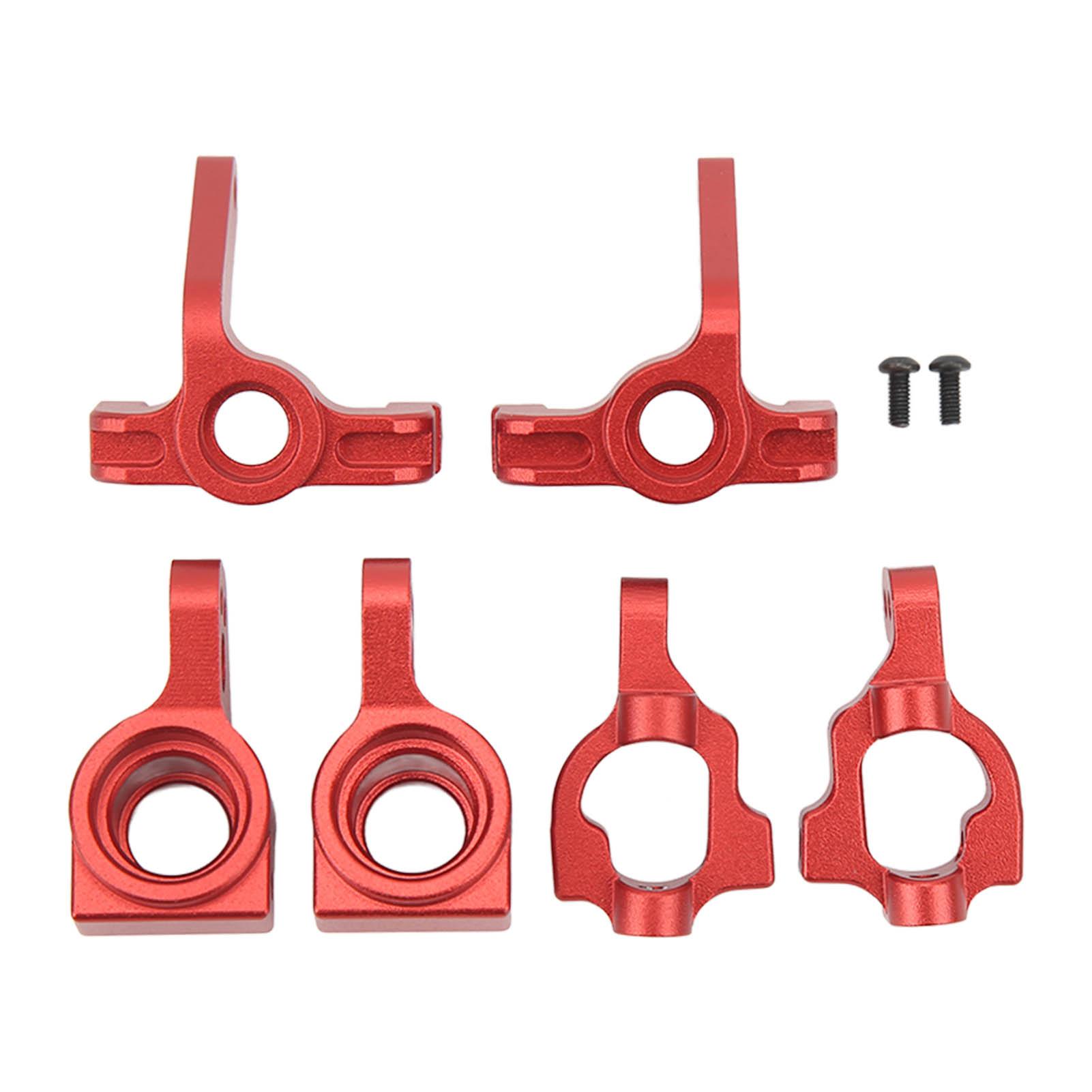 

Metal RC Car Upgrade Parts Steering Cup Rear Hub Carrier C Shaped Seat Set for LOSI 1Celsius10 22S 2