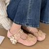 Fashion Women's Designer Shoes Ladies Female Footwear Ballerinas Woman 2025 New Dress Ballet Flats Spring Mary Janes Zapatos De Mujer