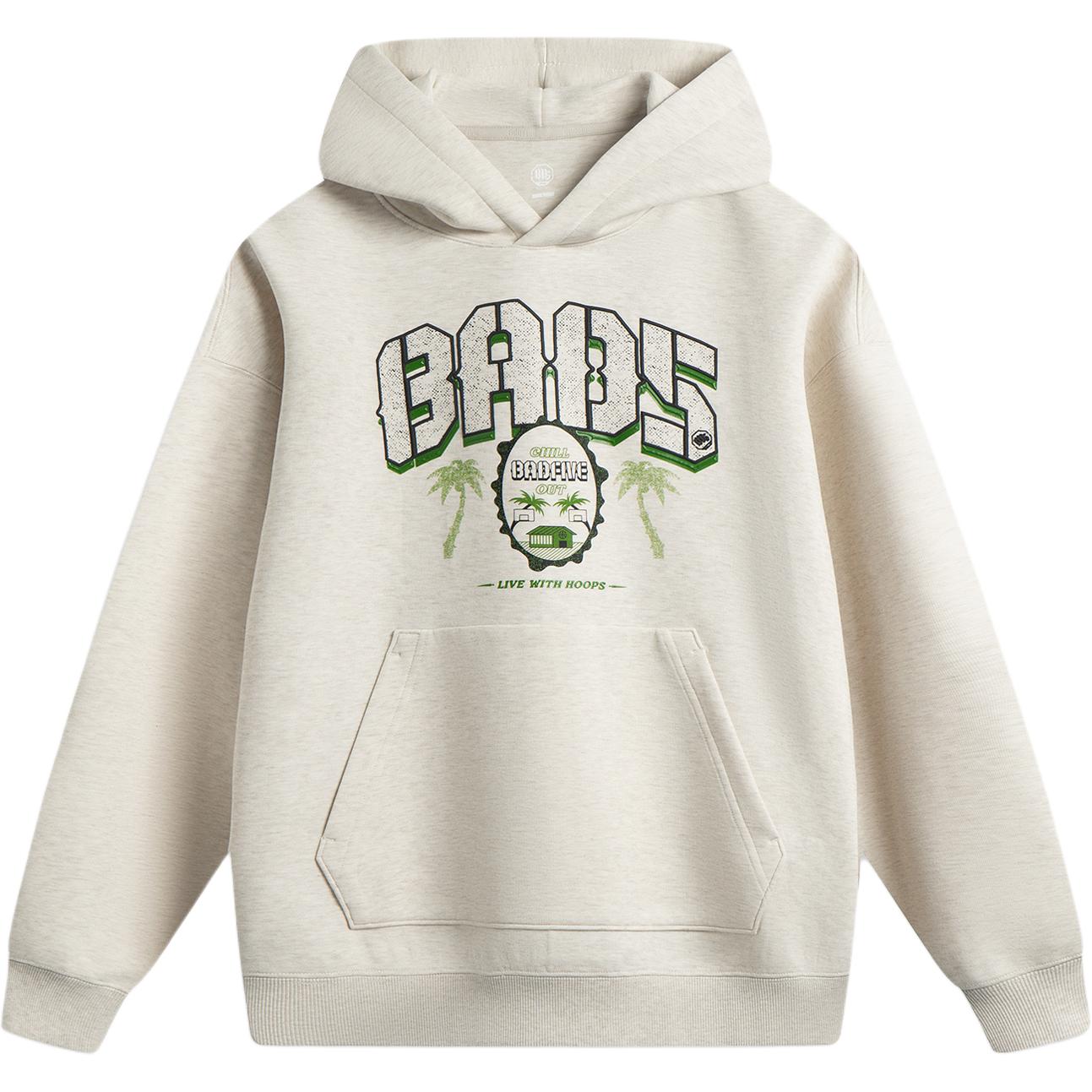 

Худи свободного кроя Li Ning Bad5 с принтом букв мужские AWDV317-2