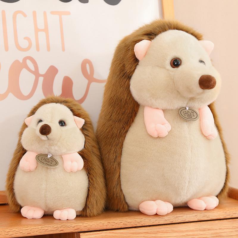 Simulated Little Hedgehog Doll Plush Toy Children Sleep With Doll Birthday Gift Wholesale Hedgehog