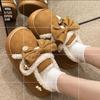 Maternity Cotton Slippers Women's Autumn and Winter New Thick-soled Non-slip Warm and Velvet Confinement Cotton Shoes To Wear Outside In Winter