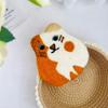 1 ks Vlněná plsť Měkké Stolní dekorace Ručně vyráběné Kreslené zvířátko Opakovaně použitelná Podložka pod šálek Tepelná izolace Lehká