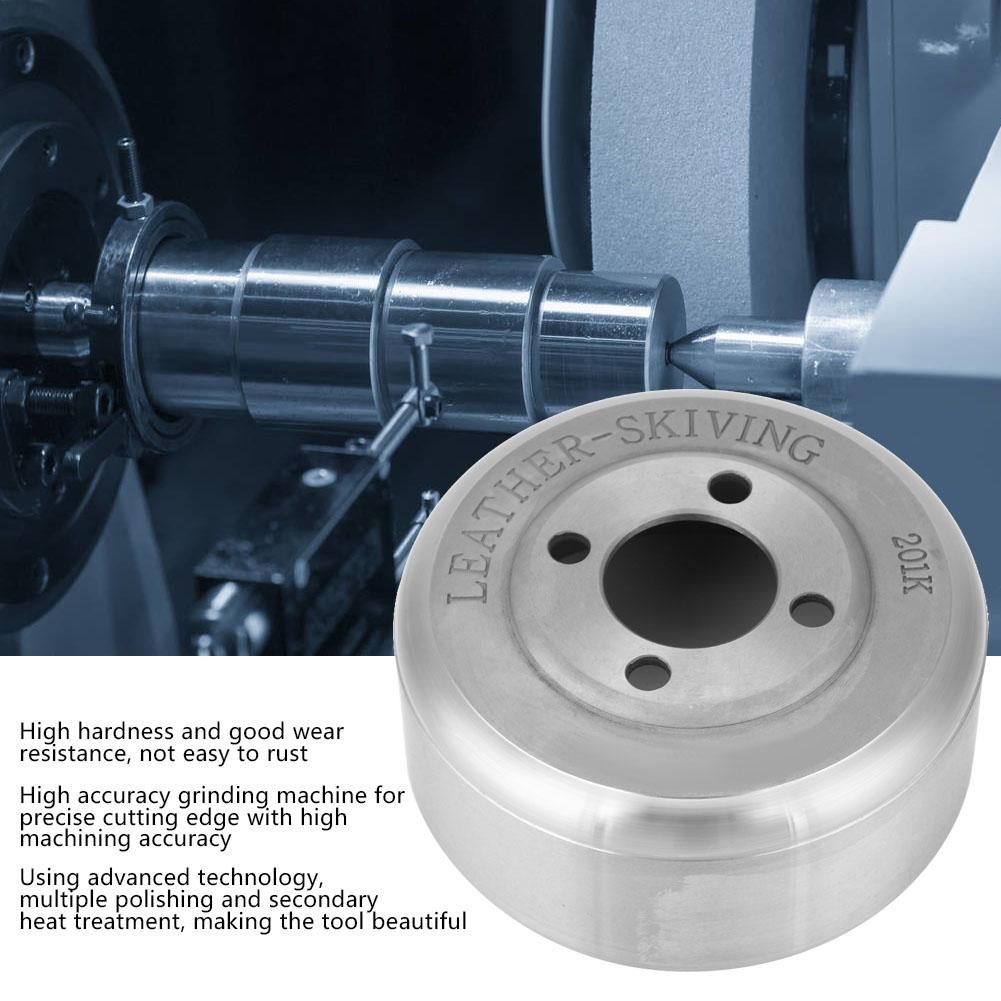 801 Schälmaschine Walzenmesser Hohe Härte SKS7 Lederbeutel Schälzubehör