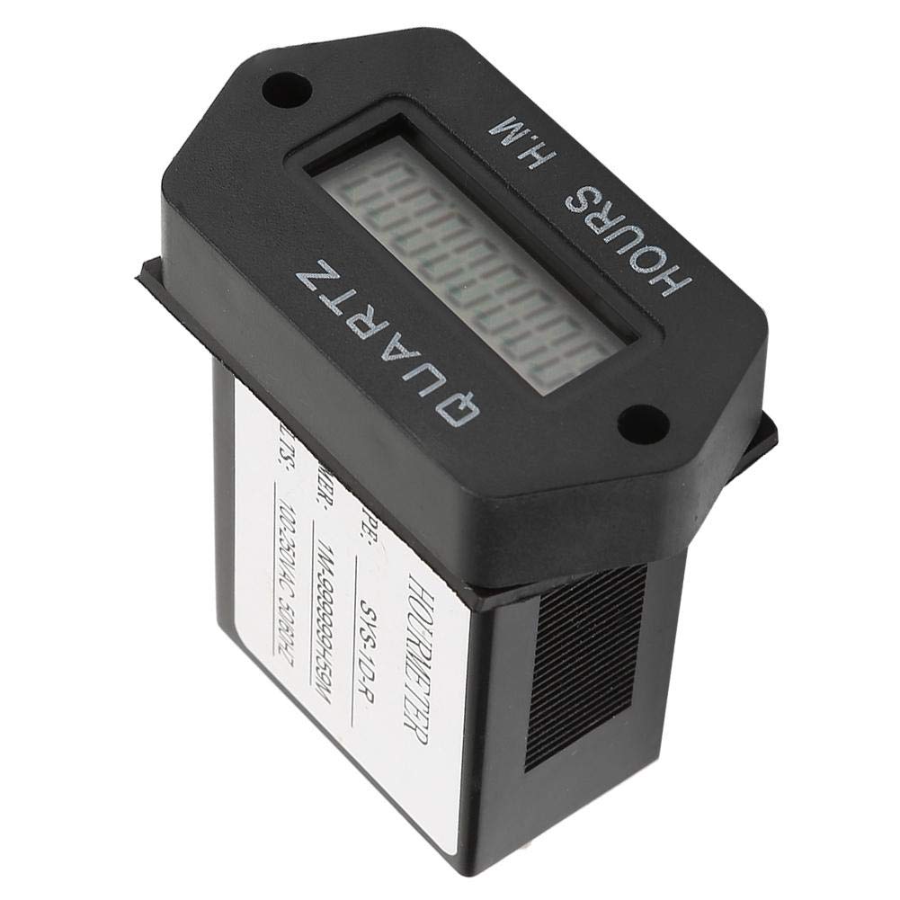 Wal Front Industrial Digital Display Electronic Time Counter Digital Timer Digital Time Counter Accumulating Counter Counter Electronic Timer