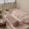 Pillow Bedroom Dormitory Pillow Female Hippopotamus Long Bedhead Cushion Living Room Leg Clamp Sofa Sleeping Pillow