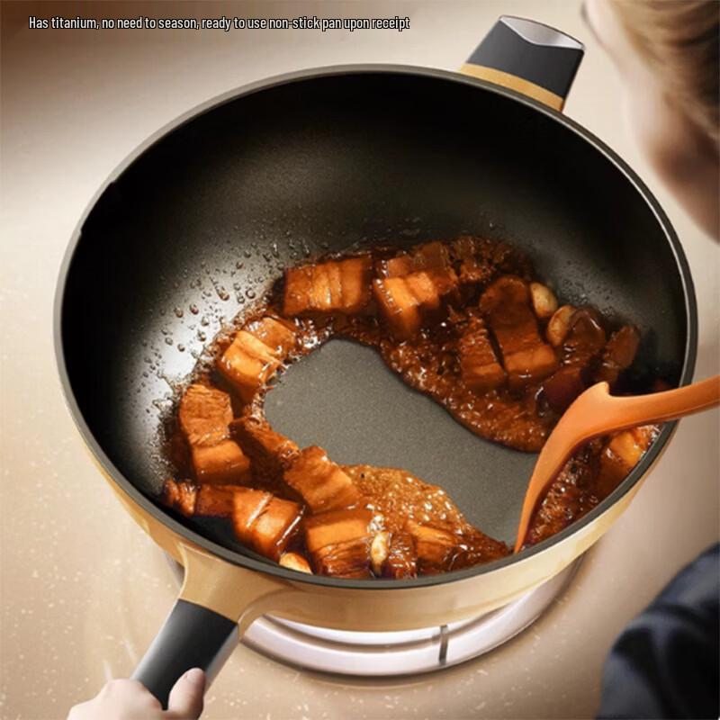 Maibale MBL-ZX8201 Ceramic Non-stick Stir-fry Pan