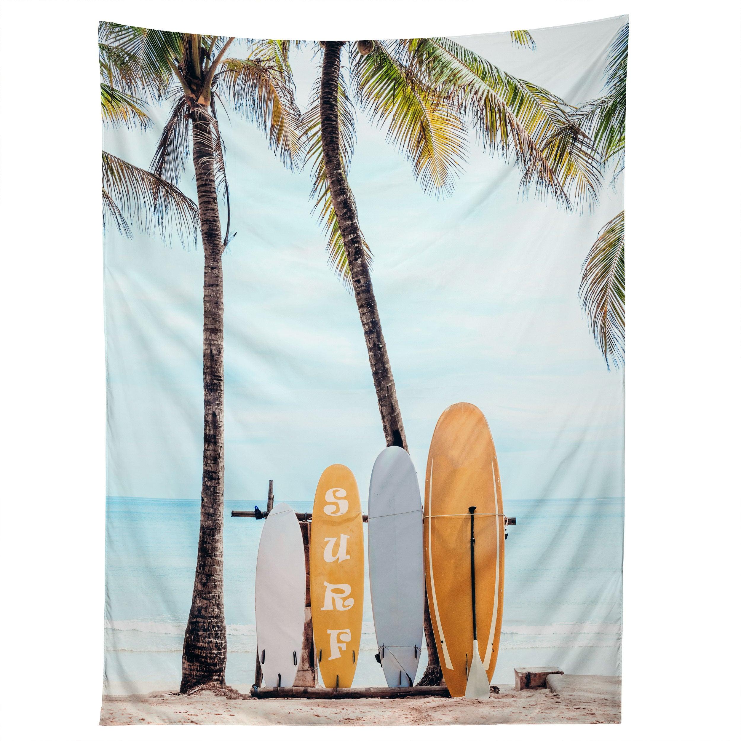CHOOSE YOUR SURFBOARD tapestry 75x100