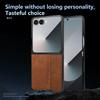 Case For Samsung Galaxy Z Flip 8 Z Flip 7 FE 6 5 4 3 Phone Case Retro Style Business Flip Cover For Samsung W25 W24 Flip Cover 5G