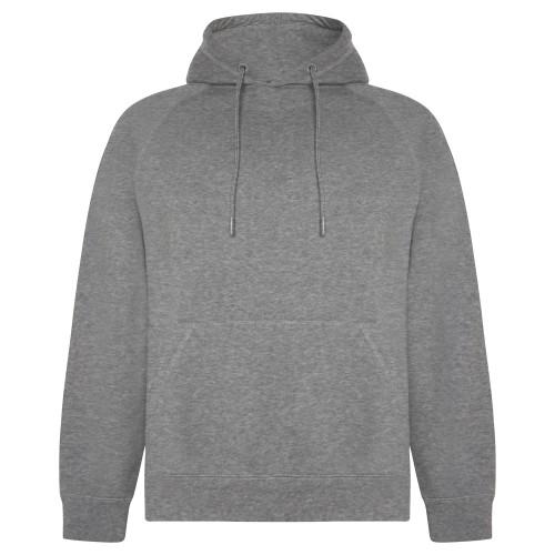 Roly Eco Mens Vinson Heather Organic Hooded Sweatshirt