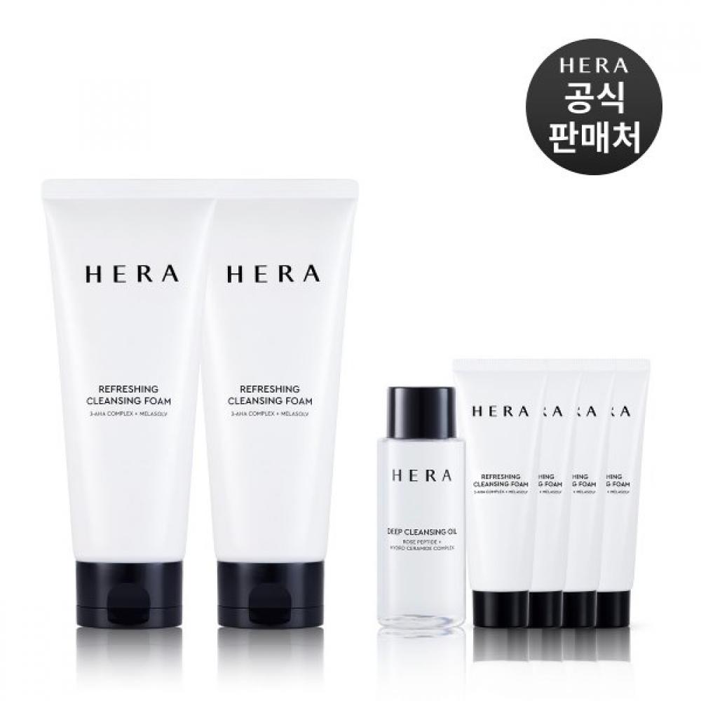 

Hera Refreshing Cleansing Foam Duo Single option