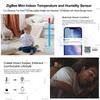 Ewelink ZigBee Smarter Temperatur-Feuchtigkeitssensor Batteriebetrieben APP-Steuerung Thermometer Hygrometer Controller Für Alexa Google