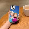 Frozen Elsa Double Layer Phone Case, Compatible with iPhone X/SE/7/8/11/12/13/14/15/16/17 Pro Max Plus