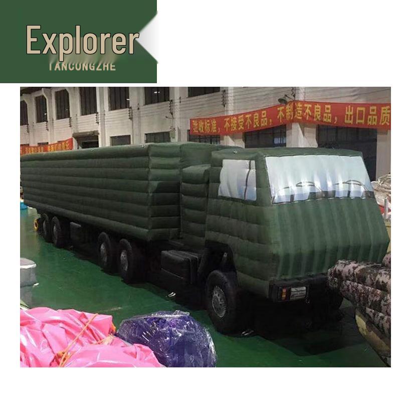 Надувная мишень-приманка Explorer - Домик на колесах