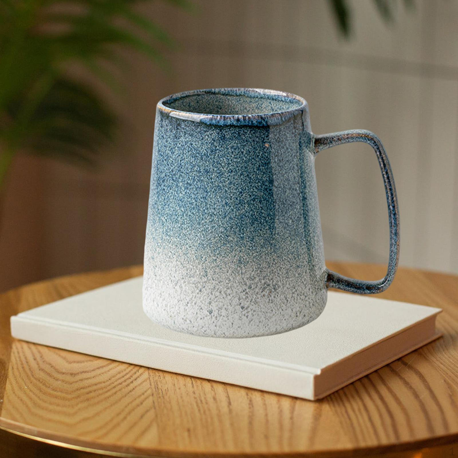 

Керамическая кружка для кофе, чашка, домашний декор, 700 мл, фарфор, современный чай для мужчин и женщин синий