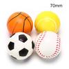 Hand Football Exercise Soft Elastic Squeeze Stress Reliever Ball Massage Toys