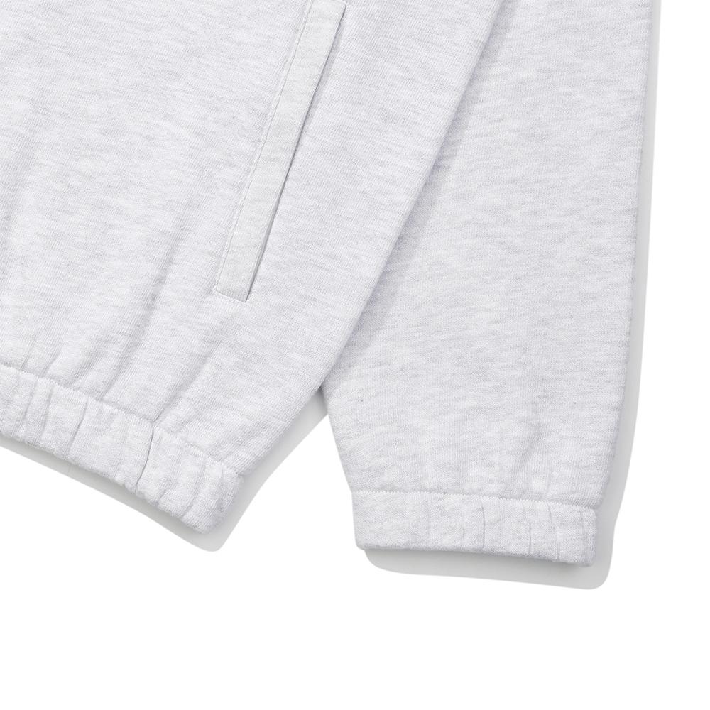 [Tour Divot] French Terry Zip-Up Melange Gray (Man)