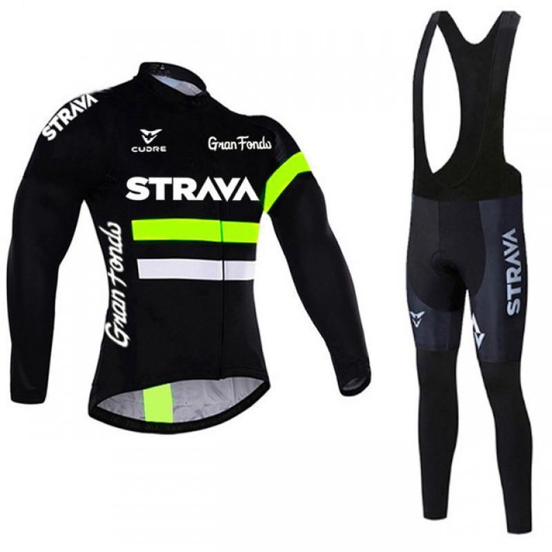 Men Women Cycling Jersey Set Long Sleeve Bib Shorts Breathable Quick Dry Bike Wear Custom Design