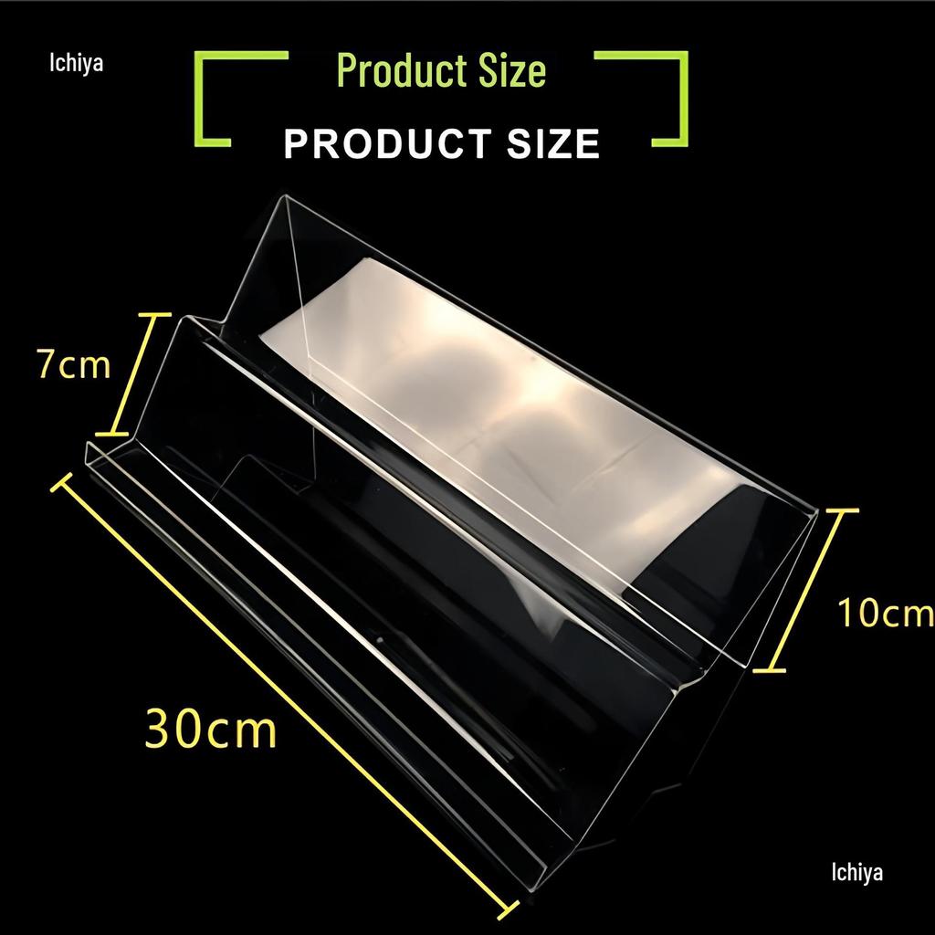 Acrylic Multi-Layer Phone Display & Storage Tray for Large Screens
