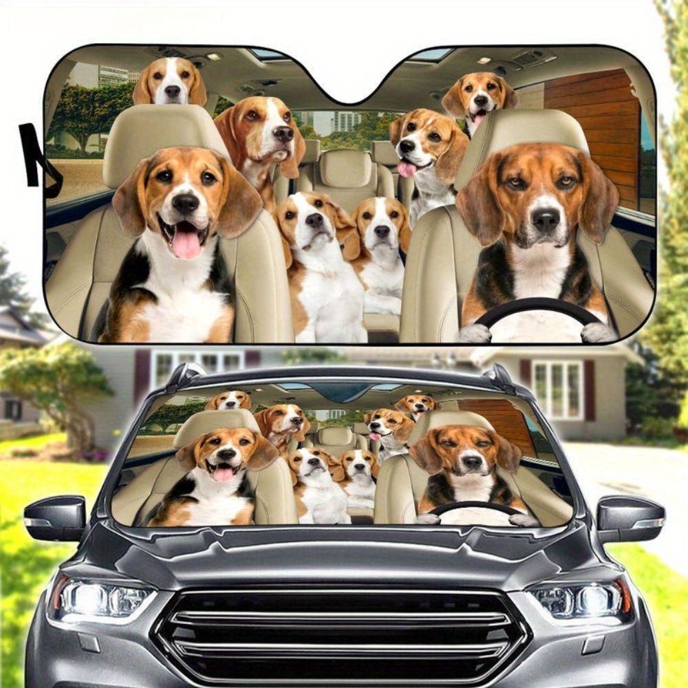 Universal Front Windshield Aluminum Foil Sunshade - Easy Installation & Storage