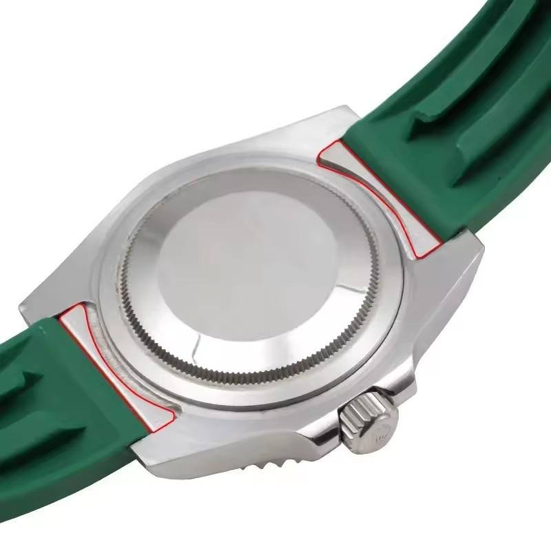 20mm 21mm For Rolex Daytona Submariner Date Black Green Yacht-Master Watch Arc Interface Solid Stainless Steel End Link Parts
