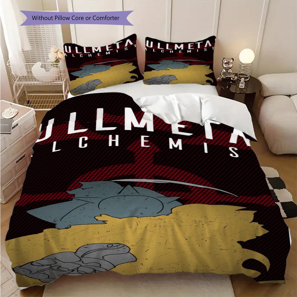 Brothers Alchemy Bedding 1 Duvet Cover 2 Pillowcase Without Core Duvet Cover And Pillowcase Soft And Comfortable Gift Suitable For All Seasons