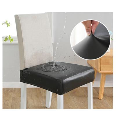 Household Waterproof Oilproof PU Leather Chair Cover