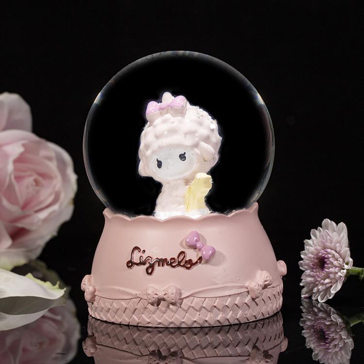 Harts Snäckskal Lysande Kristallkula Mini Prydnad För Barnrum I Modern Minimalistisk Stil