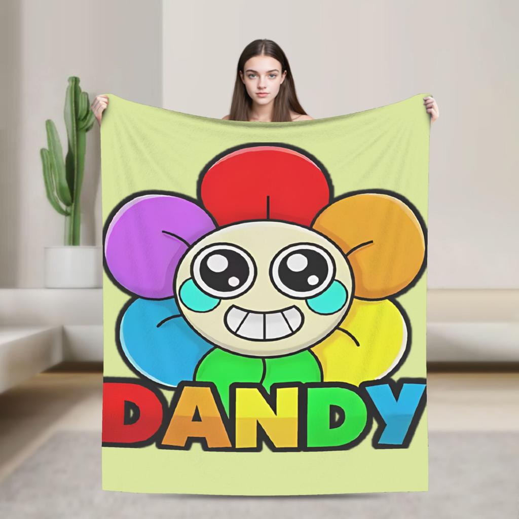 Dandy's World Soft Warm Blanket Goob  Children Plush Throw Blanket Street Trend Living Room Flannel Bedspread Sofa Bed Cover