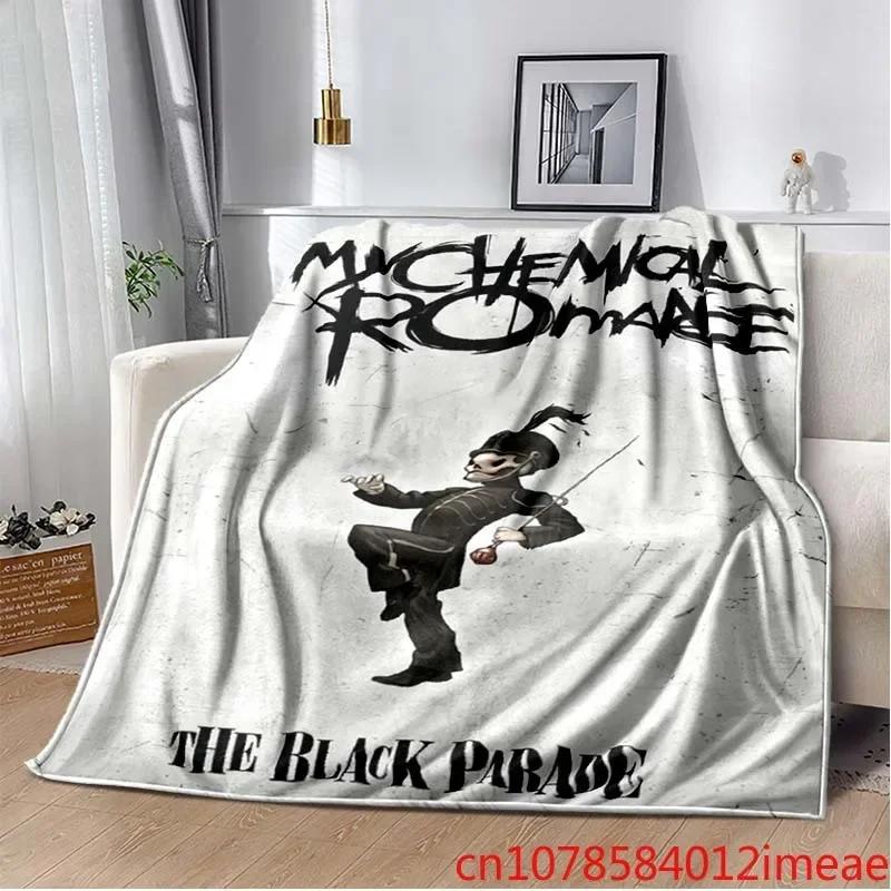 My C-Chemical R-Romance Band Printed Blankets,Kid's Baby Throw Blanket,for Bedroom Living Room Sofa Bed Car, Brithday Gift