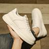 Platform White Shoes Men's Board Shoes Trendy Sports and Leisure Shoes Men's Shoes College Trendy Shoes