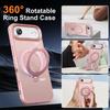 For iPhone Air Case Compatible with MagSafe Kickstand TPU PC Shockproof Phone Back Cover
