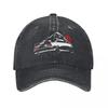JDM R Unisex Baseball Cap Drift Car Distressed Washed Caps Hat Vintage Outdoor Activities Unstructured Soft Snapback Hat