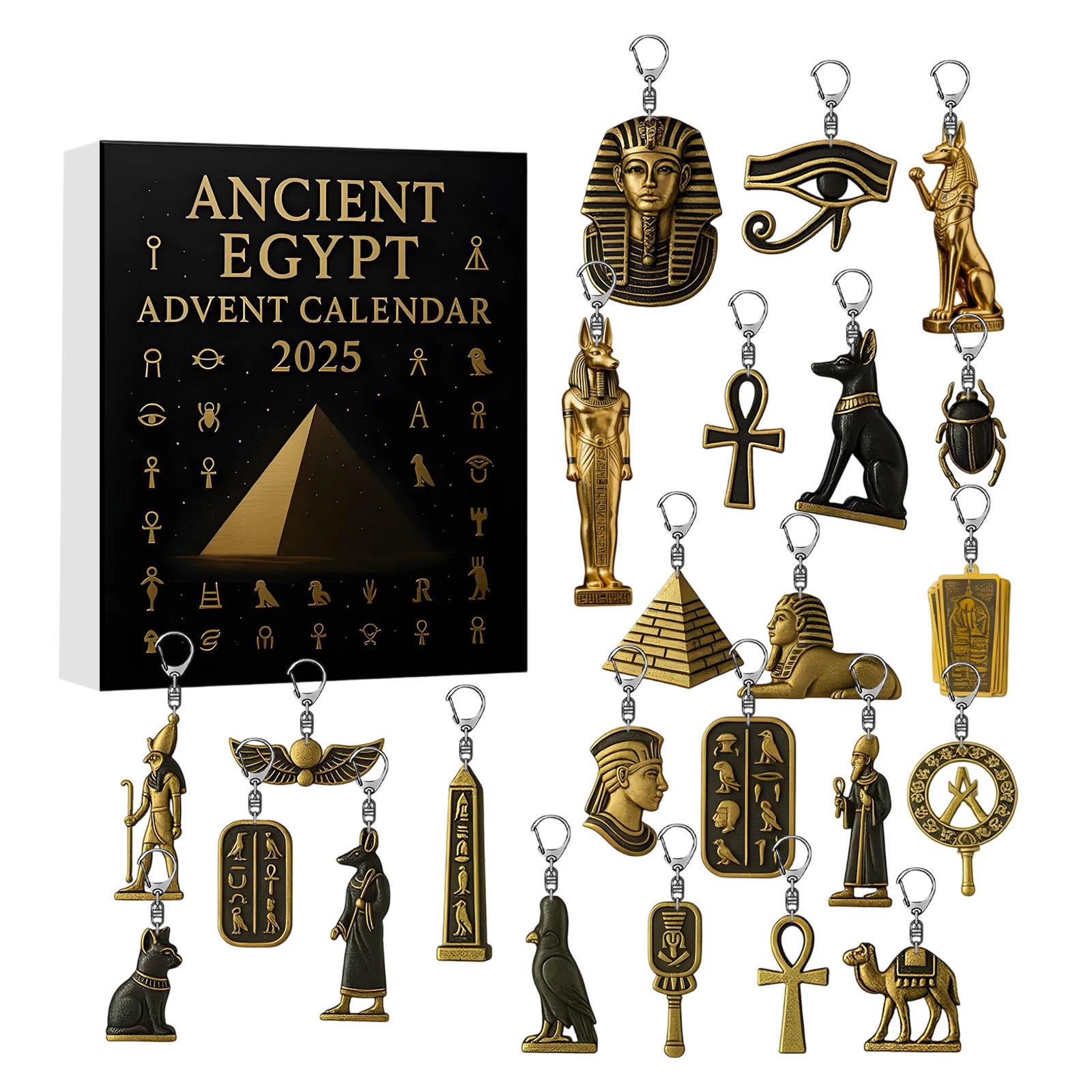 

Календарь обратного отсчета включает 24 подарка, календарь обратного отсчета и брелок-сюрприз. One Size