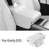 For Geely EX5 Galaxy E5 Car Center Console Armrest Cushion Thicken Arm Rest Box Pad Side Extension Cushion with Tissue Box