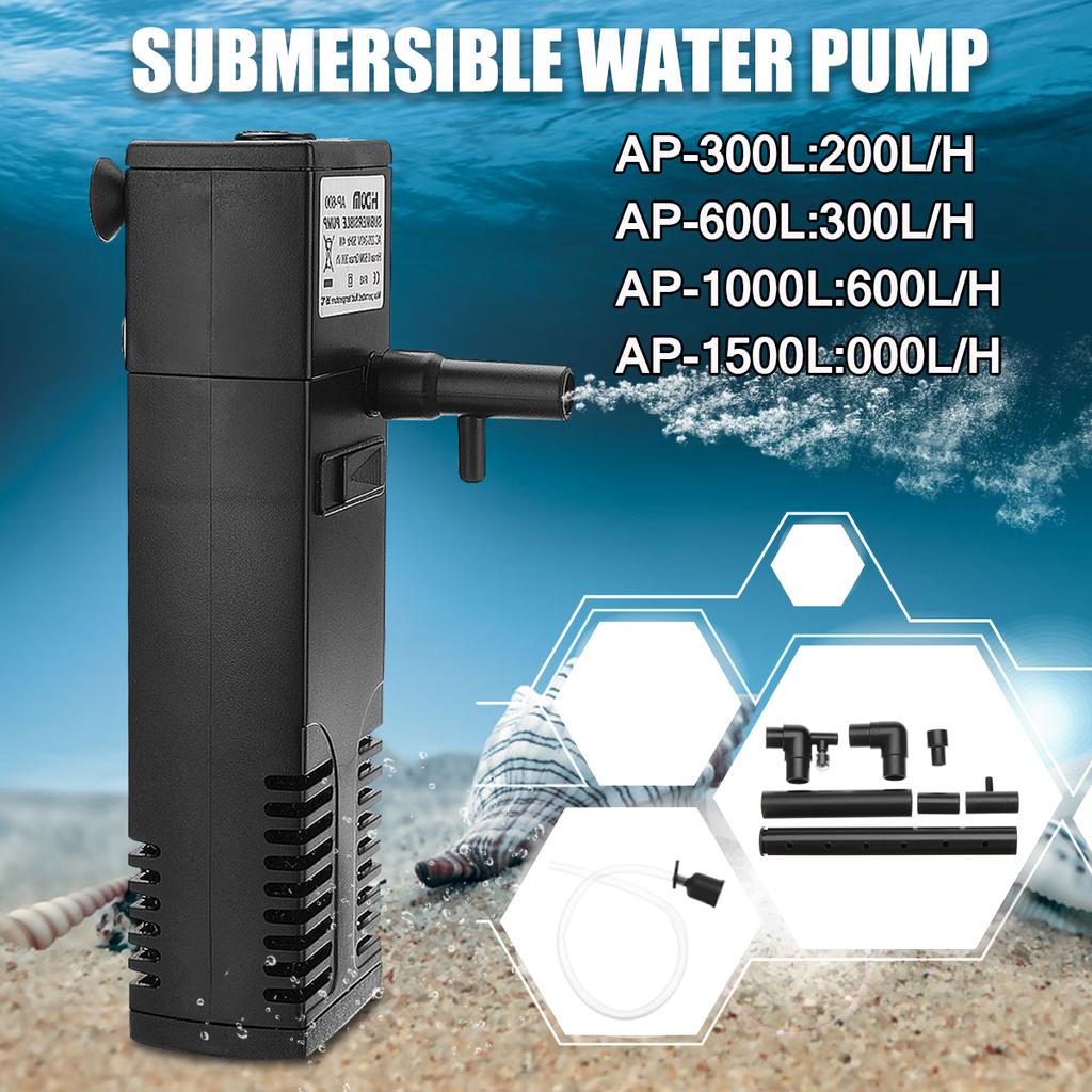 Buy 2001500L/H Submersible Aquarium Water Pond Water Pump Fish Tank