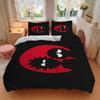 Black Symbolism Print 3Pcs Bedding Setduvet Cover With 2 Bedropillowcase Home Birthday Gift