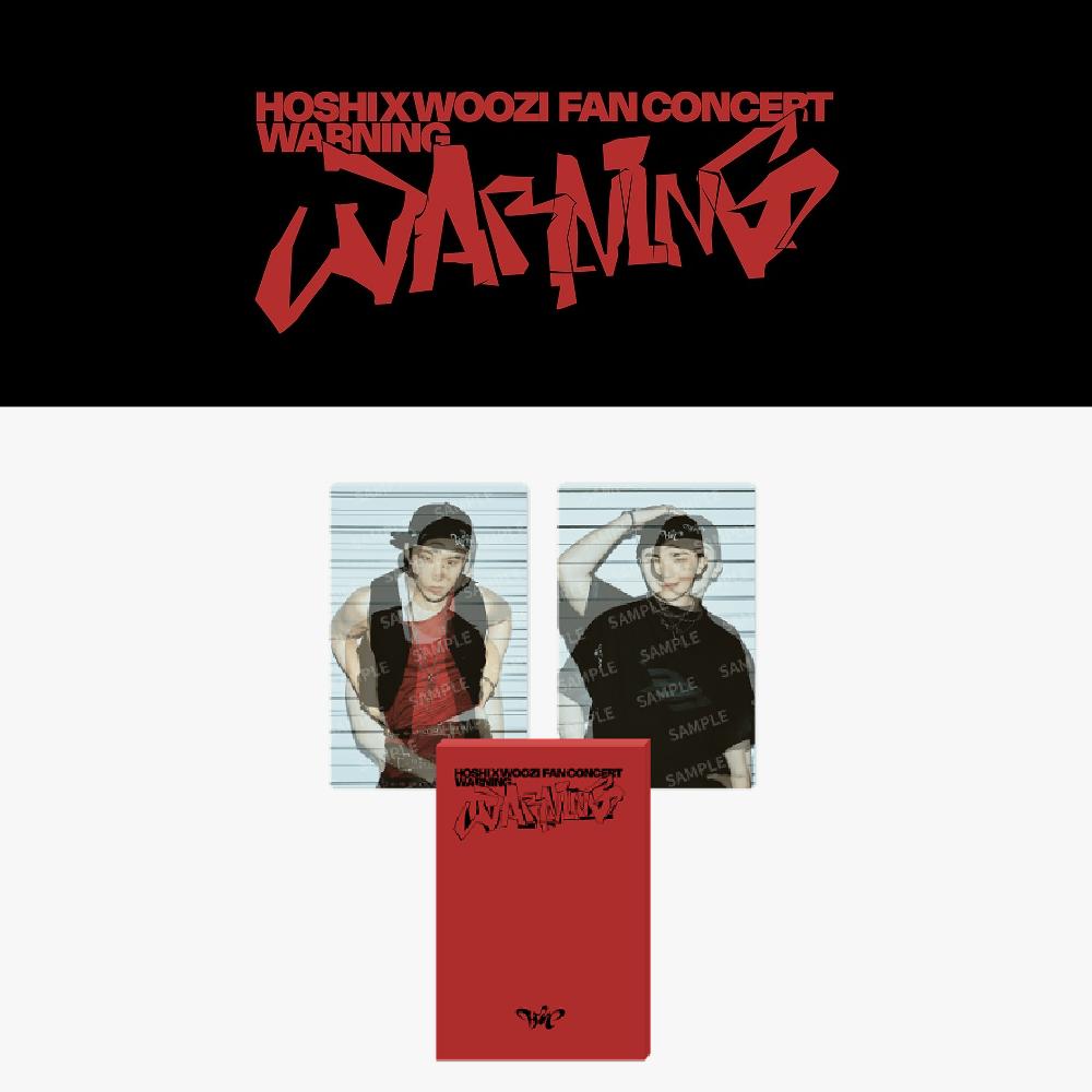 

2-й предзаказ SEVENTEEN HOSHI X WOOZI Фан-концерт WARNING Набор лентикулярных фотокарточек