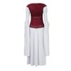 Eowyn Medieval Princess Dress Set, The Lord of the Rings Stage Performance Costume