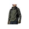 New FILA Fitness Water-Resistant Windproof Wear-Resistant Warm Windbreaker Jacket Men's Withered Moss Green A51M511701F-KK