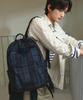 BEANPOLE ACCESSORY Check Round Backpack Green