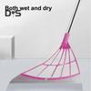 Silicone Broom Set Floor Cleaning Rubber Broom Multifunctional Broom Sweeper Ergonomic Design 45 Degree Bevel Broom