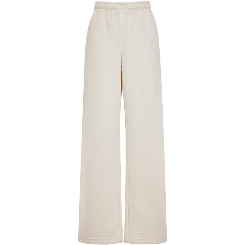 ONLY Women s High-Waist Loose-Fit Wide-Leg Sweatpants M