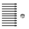 10pcs Professional Tablets Pen Nibs Ergonomic Clip PW517 PW110 For KD200 Comfortable Pen Tip